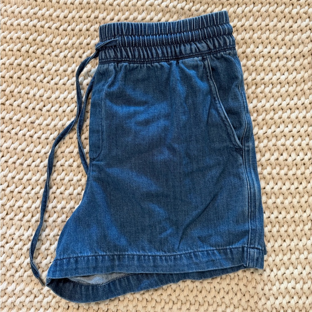 GAP Drawstring Shorts - Blue - Picture 2 of 4